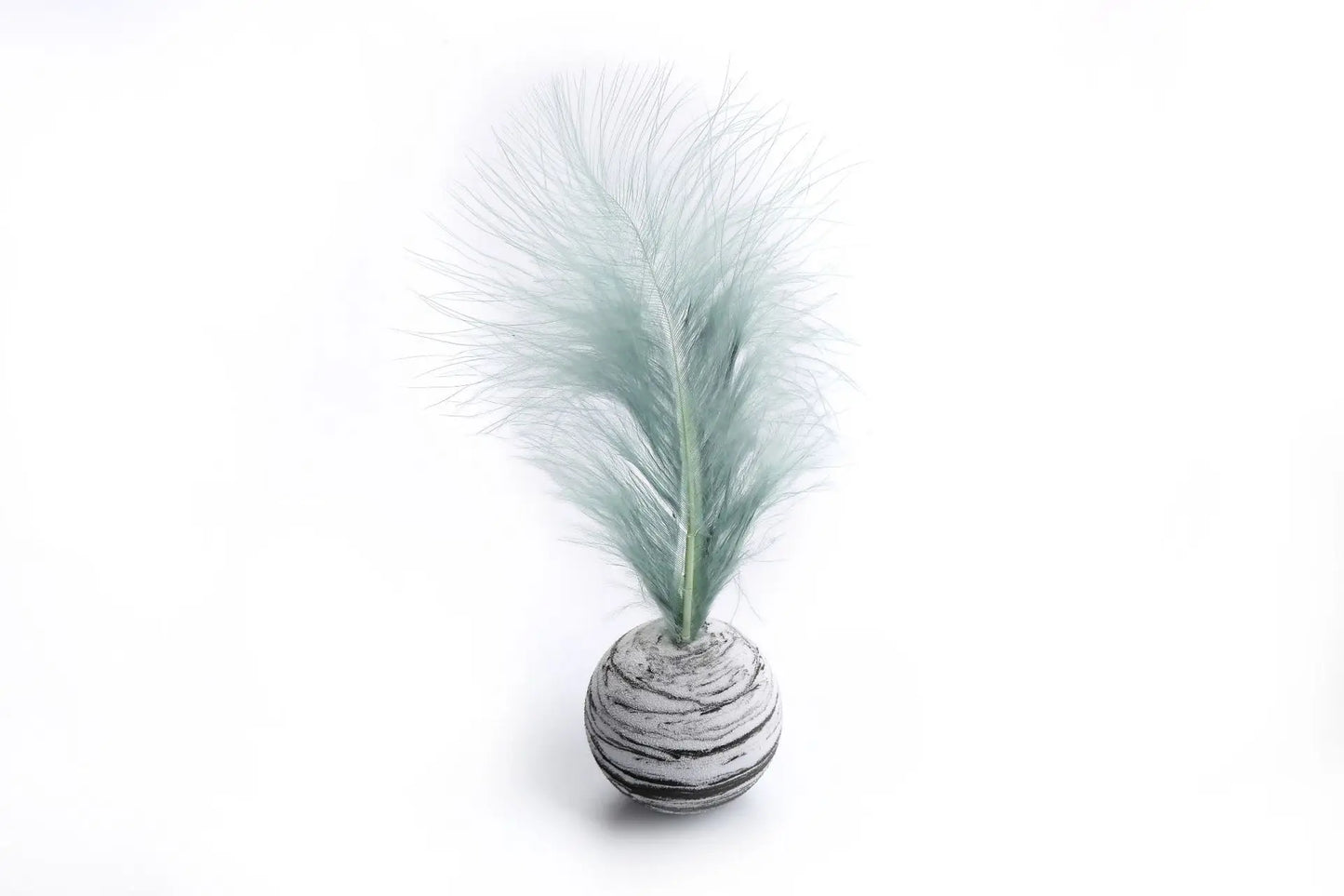 Cat Toy Feather Ball